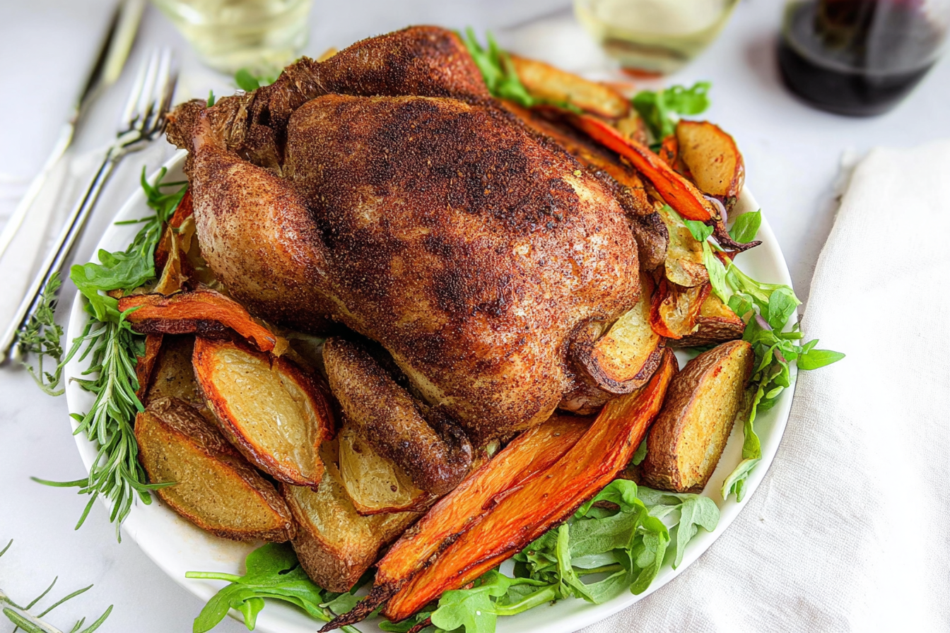 Crispy & Moist Fall Spiced Chicken: Your Easy One-Pan Recipe